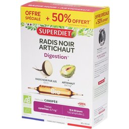 Superdiet Radis Noir Artichaut Digestion Bio
