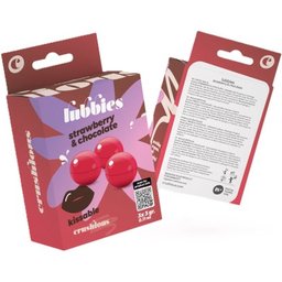 Set Boules Lubrifiantes Fraise & Chocolat 2x3g