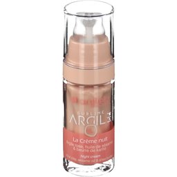 La Crème nuit Argile rose, huile de sésame & au beurre de karité