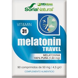 Mélatonine de voyage 50mg 90comp