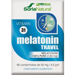 Mélatonine de voyage 50mg 90comp
