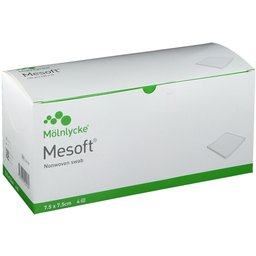 Mesoft Compresse Stérile 4 Couches 7.5x7.5 cm 156165