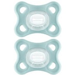 Comfort Sucette Silicone 3-12 Mois Vert 2 uts