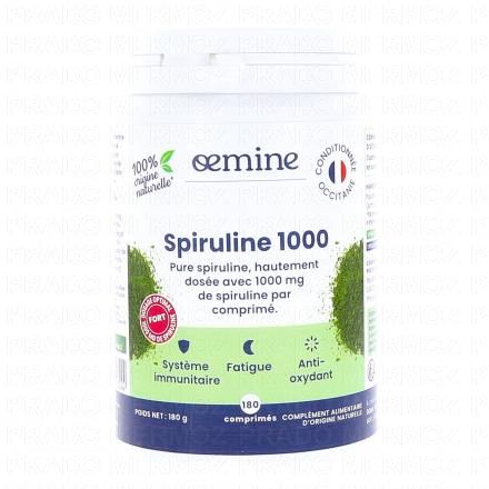 Spiruline 1000mg x180 comprimés