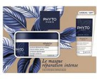 Réparation Masque Réparation Intense Cheveux Abîmés 200 ml + Shampoing Réparateur Cheveux Abîmés 50 ml Offert - Lot