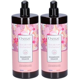 Osmaé Shampoing Douche Bois de Rose Enchanteur