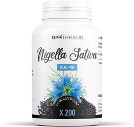 NIGELLE 200 capsules huileuses dosées à 500mg