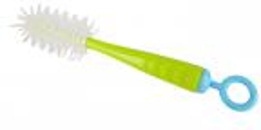 Goupillon Silicone à Biberon & Tétine Avec Anneau - Blister 1 goupillon