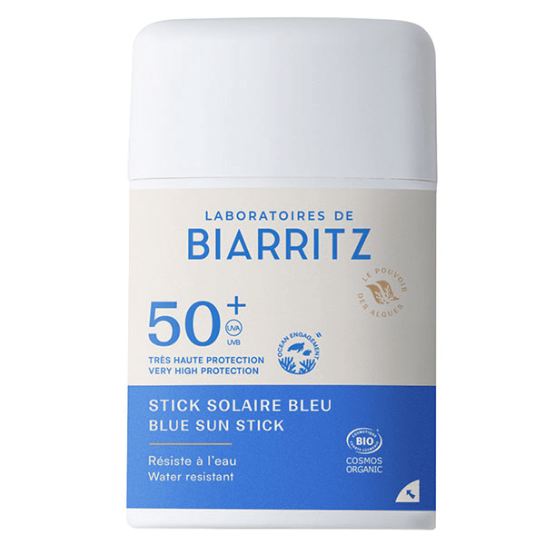 Soins Solaires Sport Stick SPF50+ Bio Bleu - 12g