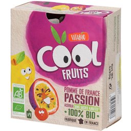 Cool Fruits - Gourdes de fruits Pomme Passion Acérola Bio