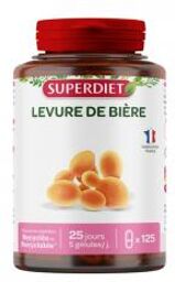 Levure de Bière 125 Gélules - Boîte plastique 125 gélules