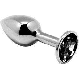 Anal Pleasure Mini Plug Métal Noir Taille M 1ut