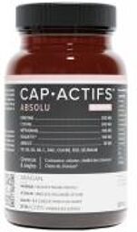 Synactifs Capactifs® Absolu - Cheveux & Ongles - Kératine Cystine Méthionine Roquette Abricot Zinc - 180 Gélules - Pot 180 gélules