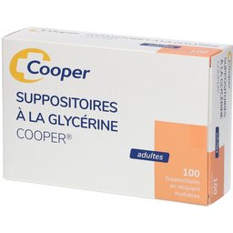 - Suppositoires à la glycérine - Adultes - Boite 100 suppositoires