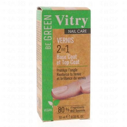 Be Green - Vernis 2 en 1 Base et Top Coat flacon 10ml