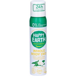 Happy Earth Deodorant Whole Boday Deo Jasmine Ho Wood