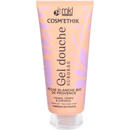 Cosm'ethik Gel Douche Surgras Pêche Blanche de Provence BIO