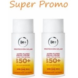 Be+ Ultrafluid Facial Duplo Spf50+ 50ml
