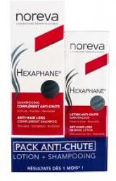 Hexaphane Shampoing Complément Anti-Chute 250 ml + Lotion Anti-Chute 60 ml - Lot 2 produits
