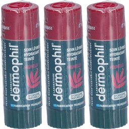 Dermophil® Baume à lèvres teinté prune - Hydratant