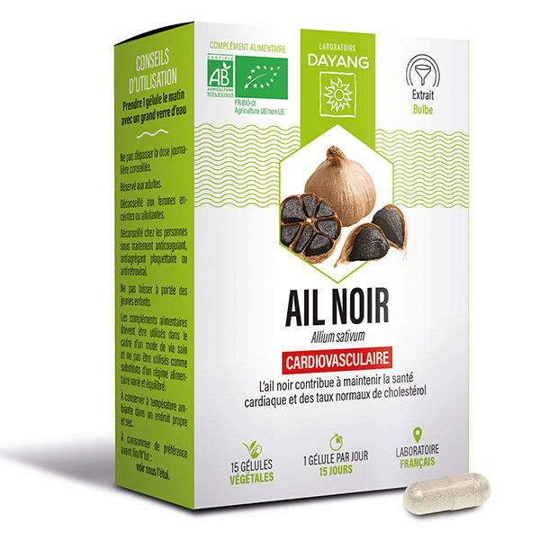 Ail Noir Bio 15 gélules