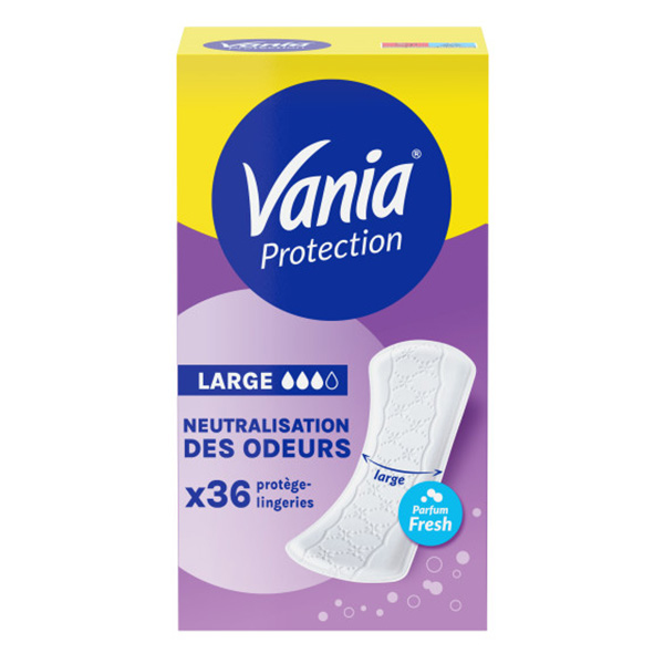 Protege-slips Protection Large Fresh x36