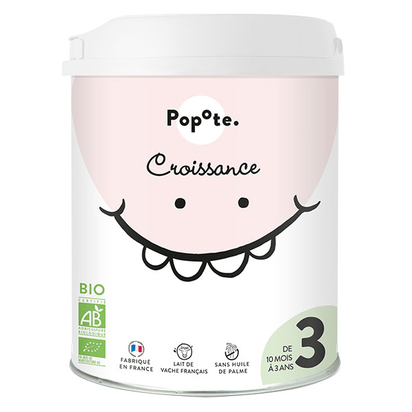 Lait Croissance 3ème Âge Bio 800g