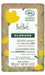 Bébé Savon Solide Lavant Calendula Bio 100 gr - Pain 100 gr