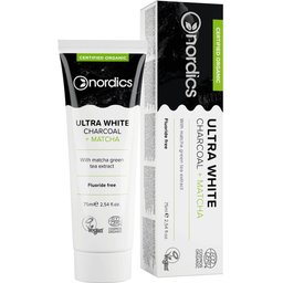 Dentifrice Ultra White Charbon Thé Matcha S Fluor 75ml