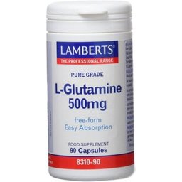 L-glutamine 500mg 90 Caps.