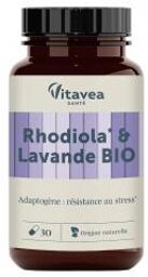 Rhodiola & Lavande Résistance au Stress Bio 30 Unités - Pot 30 gélules