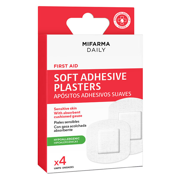 Daily First Aid Pansement Adhésif Souple 4 unités