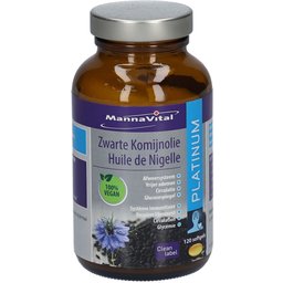 Mannavital Huile de Nigelle Platinum vegan
