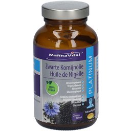 Mannavital Huile de Nigelle vegan