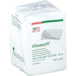 Lohmann &amp Rauscher Wliwasoft Compresses 7,5x7,5cm 100uts