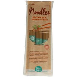 Fideos de Arroz Integral Calabaza y Jengibre 250g