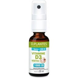 Vitamine D3 Végétale 1000 Ui Spray 20ml