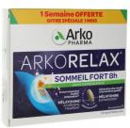 Arkorelax Sommeil Fort 8H Xl - 30Cp - Boîte 30 Comprimés