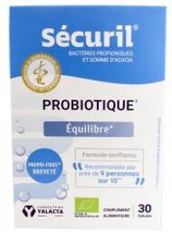 Sécuril Probiotique Bio 30 Unités - Boîte 30 gélules