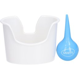 Sanity Set de bain d'oreille avec poire et bac