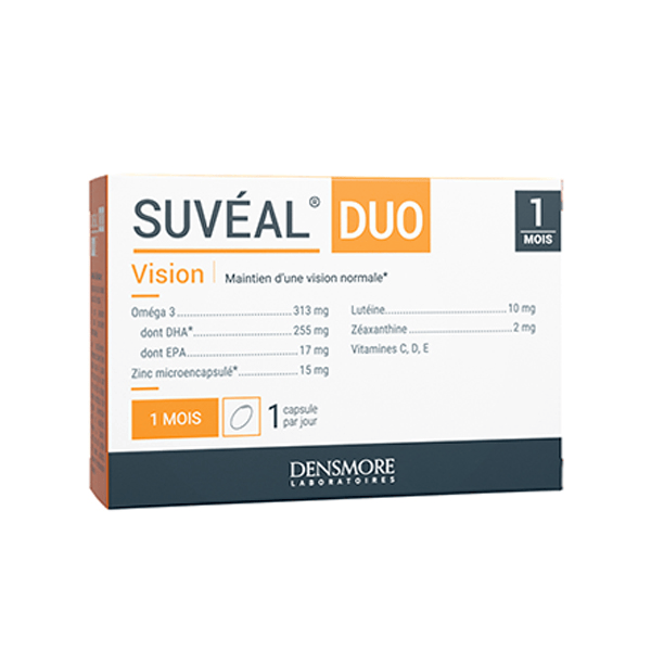Suvéal Duo Vision Maintien d'une Vision Normale Cure 1 mois