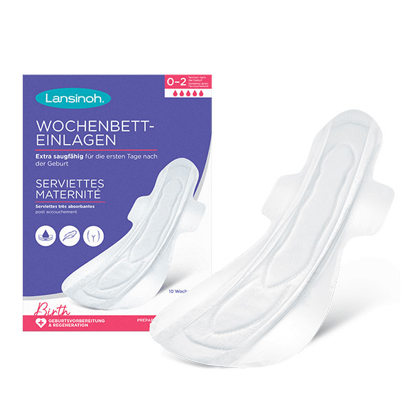 Serviettes Maternité x10 - 0 à 2 semaines
