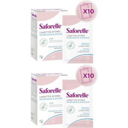 Saforelle® Lingettes intimes Fraîcheur & Douceur