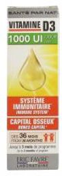 Vitamine D3 20 ml - Flacon compte goutte 20 ml