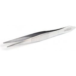 Pince à Épiler Pointe Fine Silver 10cm 1ut