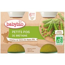 Petits Pois De Bretagne 2x130g