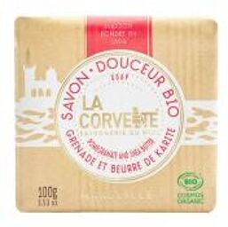 Savon Bio Doux à la Grenade et Beurre de Karité 100g - Pain 100 g