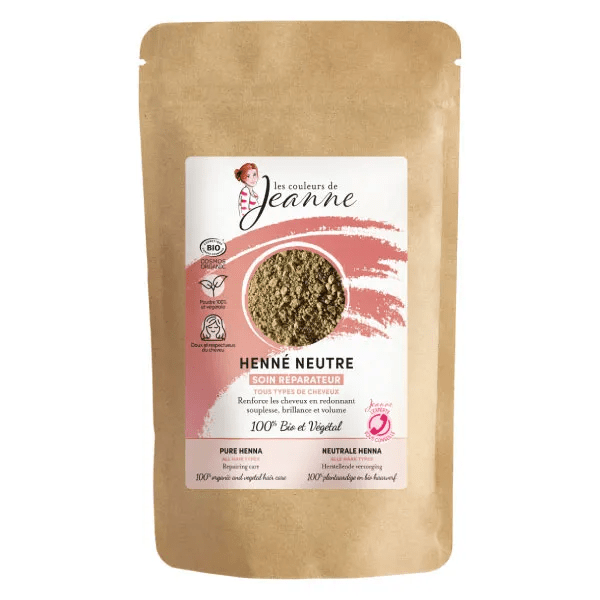 Soin réparateur Certifié bio Henné neutre 100g