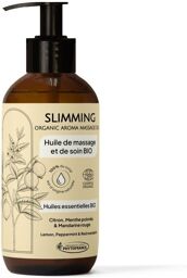 Huile de Massage Slimming - Citron, Menthe poivrée, Mandarine rouge - 250ml