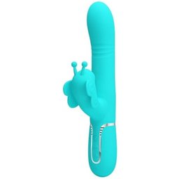 Rabbit Multifonction 4 en 1 Papillon Vert Eau 1ut